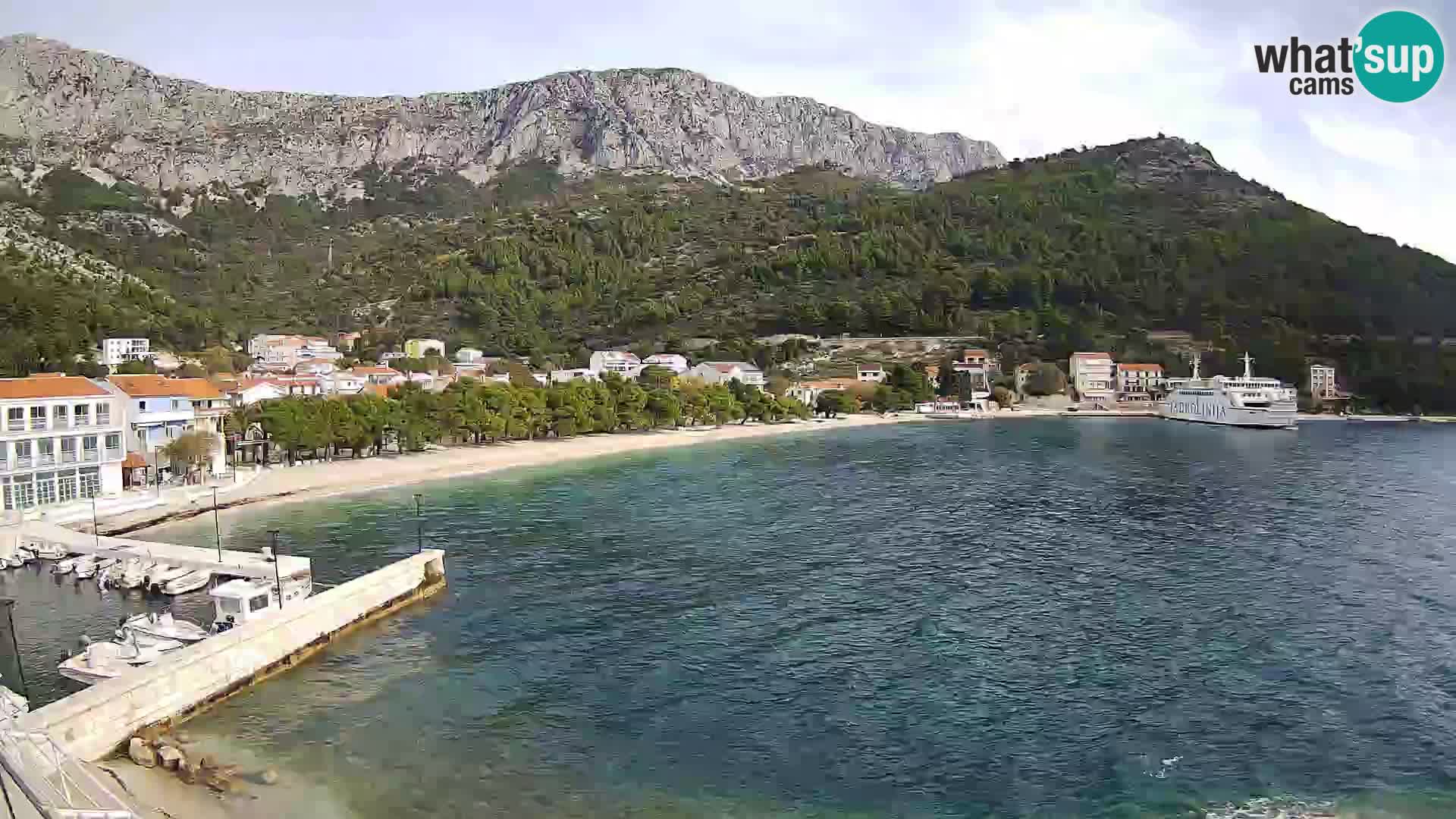 Spletna kamera v živo Drvenik – Makarska – Dalmacija – Hrvaška