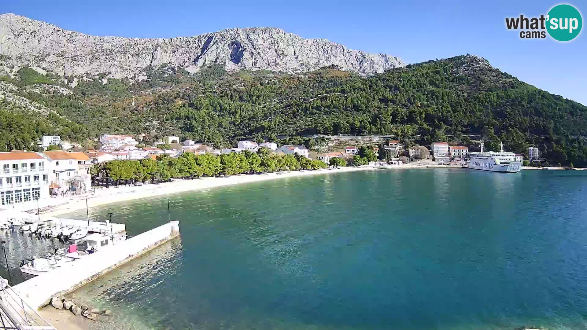 Webcam en vivo Drvenik – Makarska – Dalmacia – Croacia