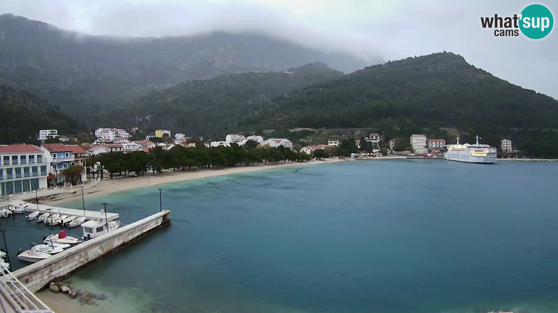 Webcam en direct Drvenik – Makarska – Dalmatie – Croatie
