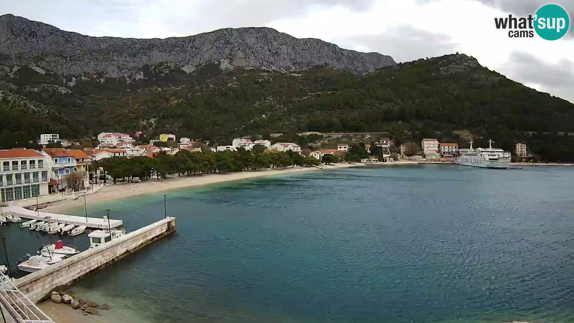 Live webcam Drvenik – Makarska – Dalmazia – Croazia