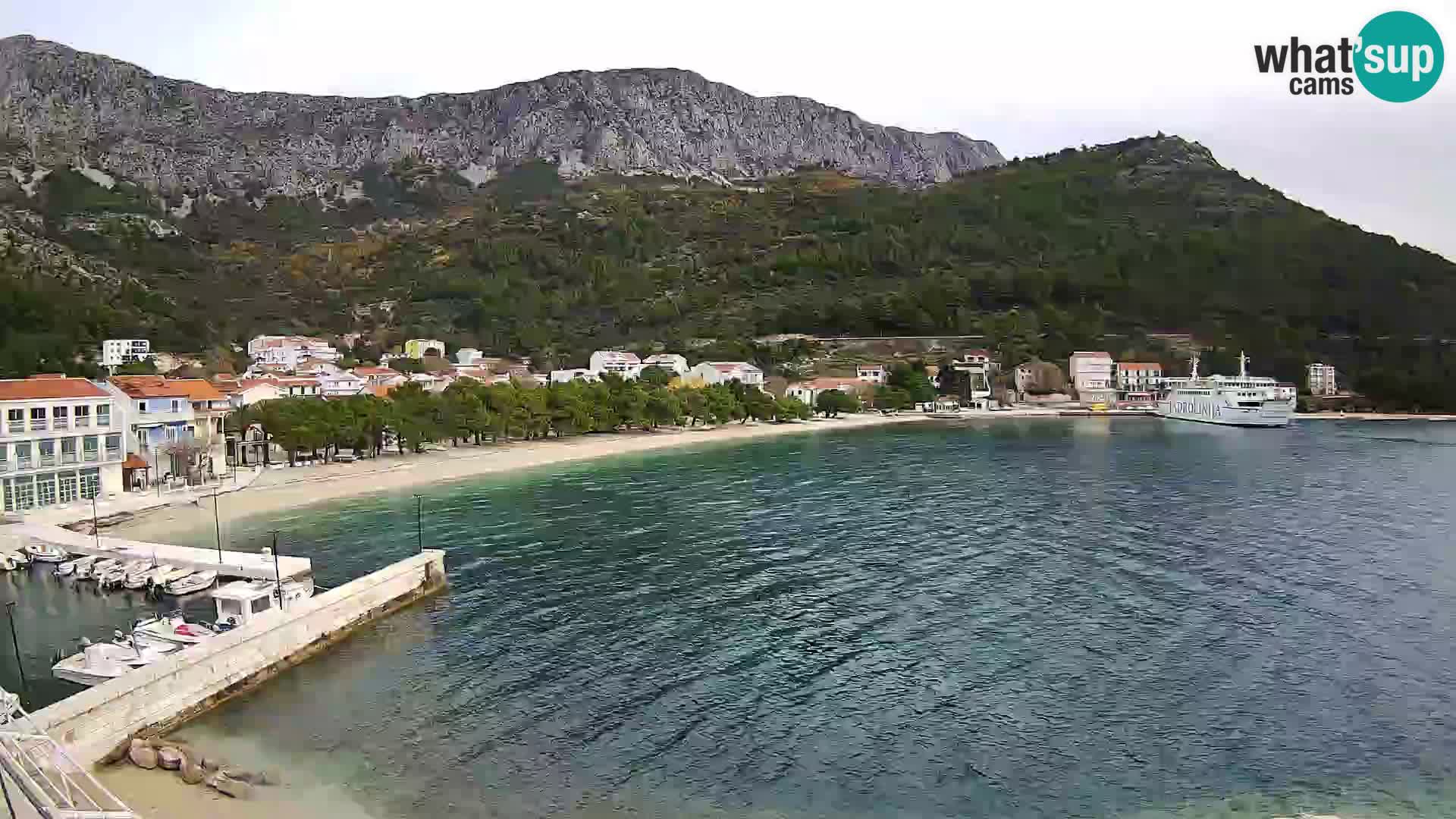 Live webcam Drvenik – Makarska – Dalmazia – Croazia