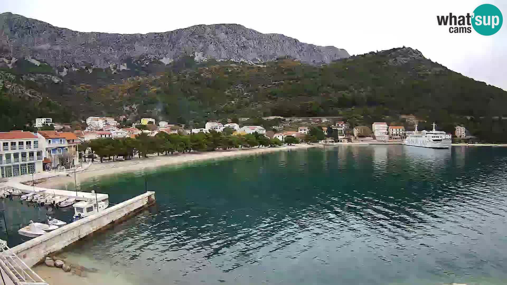 Spletna kamera v živo Drvenik – Makarska – Dalmacija – Hrvaška