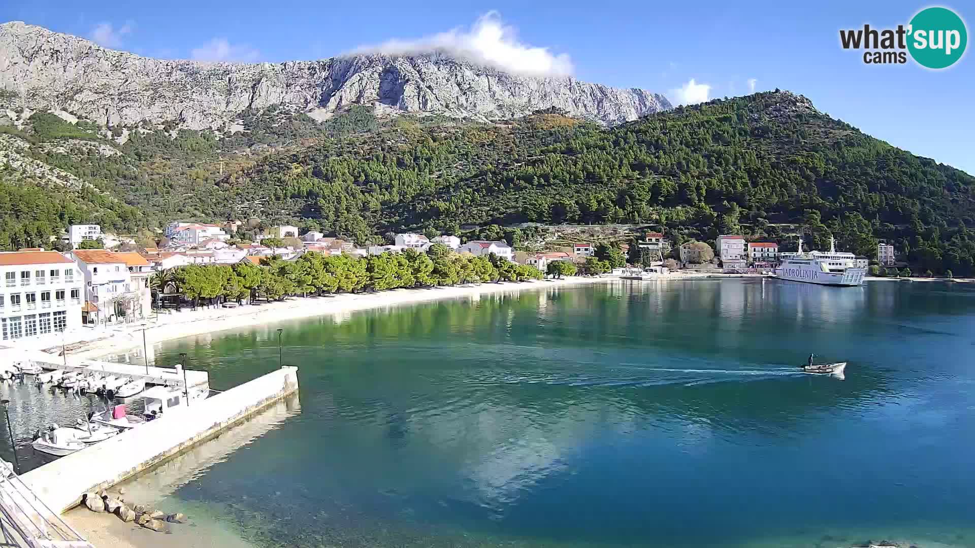 Webcam en direct Drvenik – Makarska – Dalmatie – Croatie