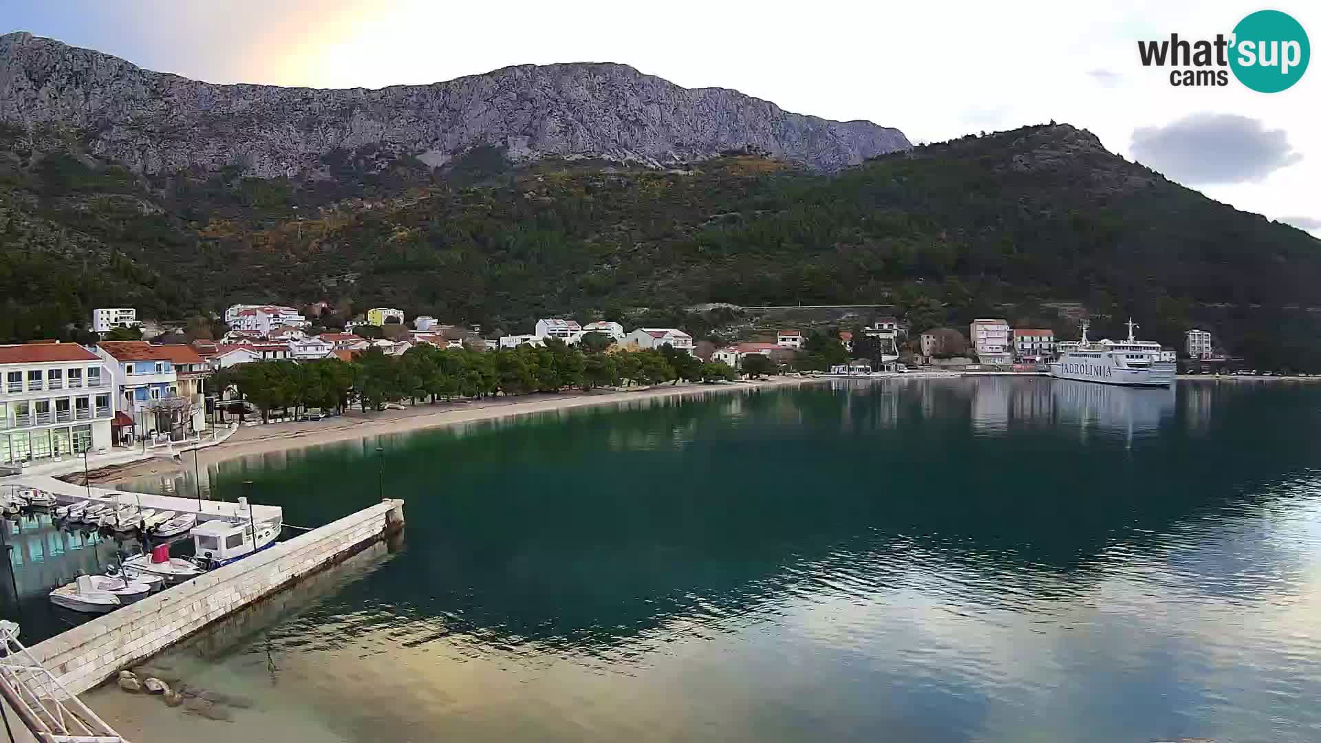 Live webcam Drvenik – Makarska – Dalmazia – Croazia