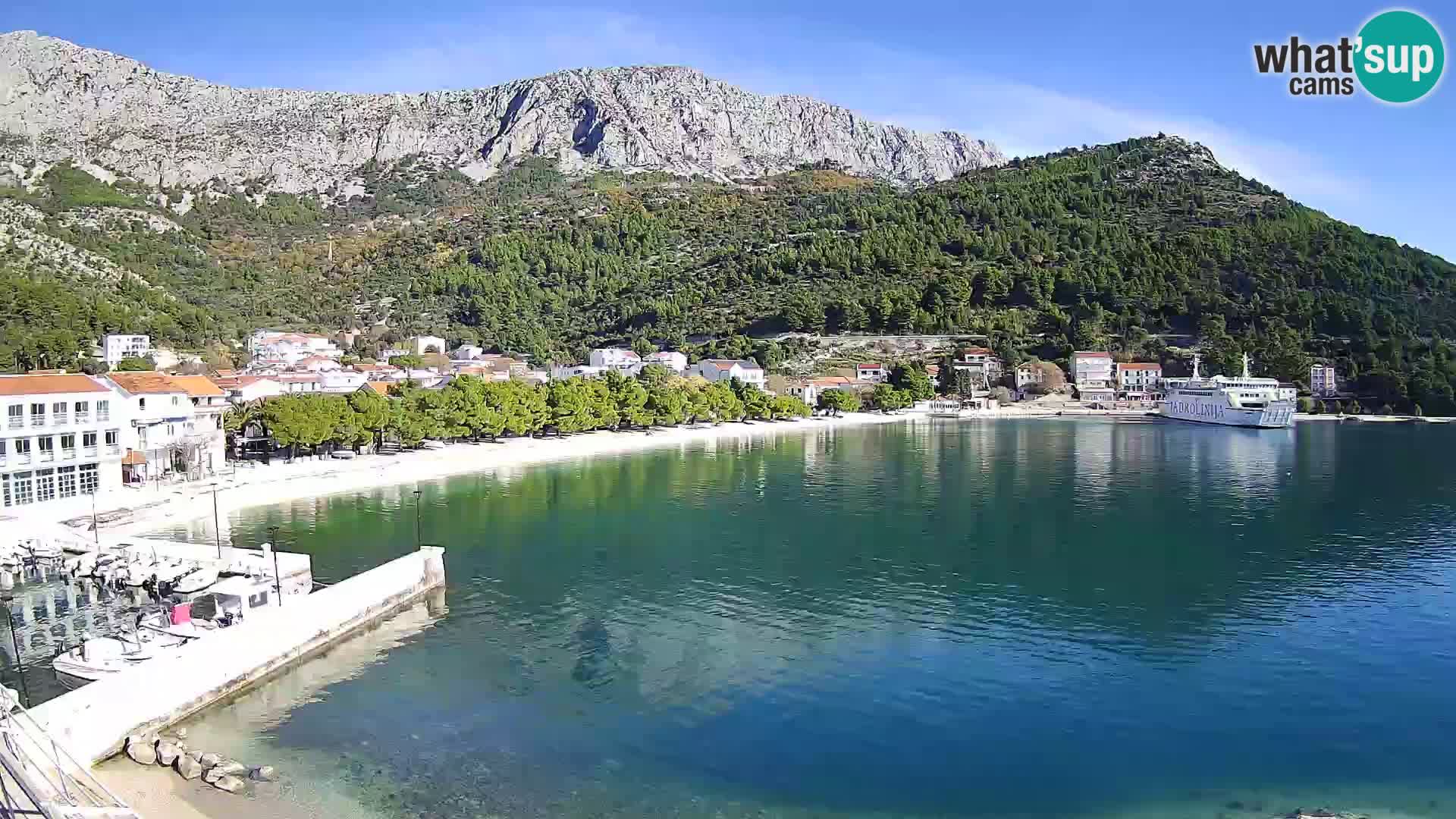 Webcam en direct Drvenik – Makarska – Dalmatie – Croatie