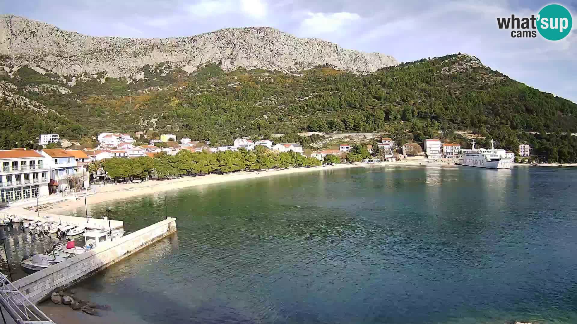 Webcam en direct Drvenik – Makarska – Dalmatie – Croatie