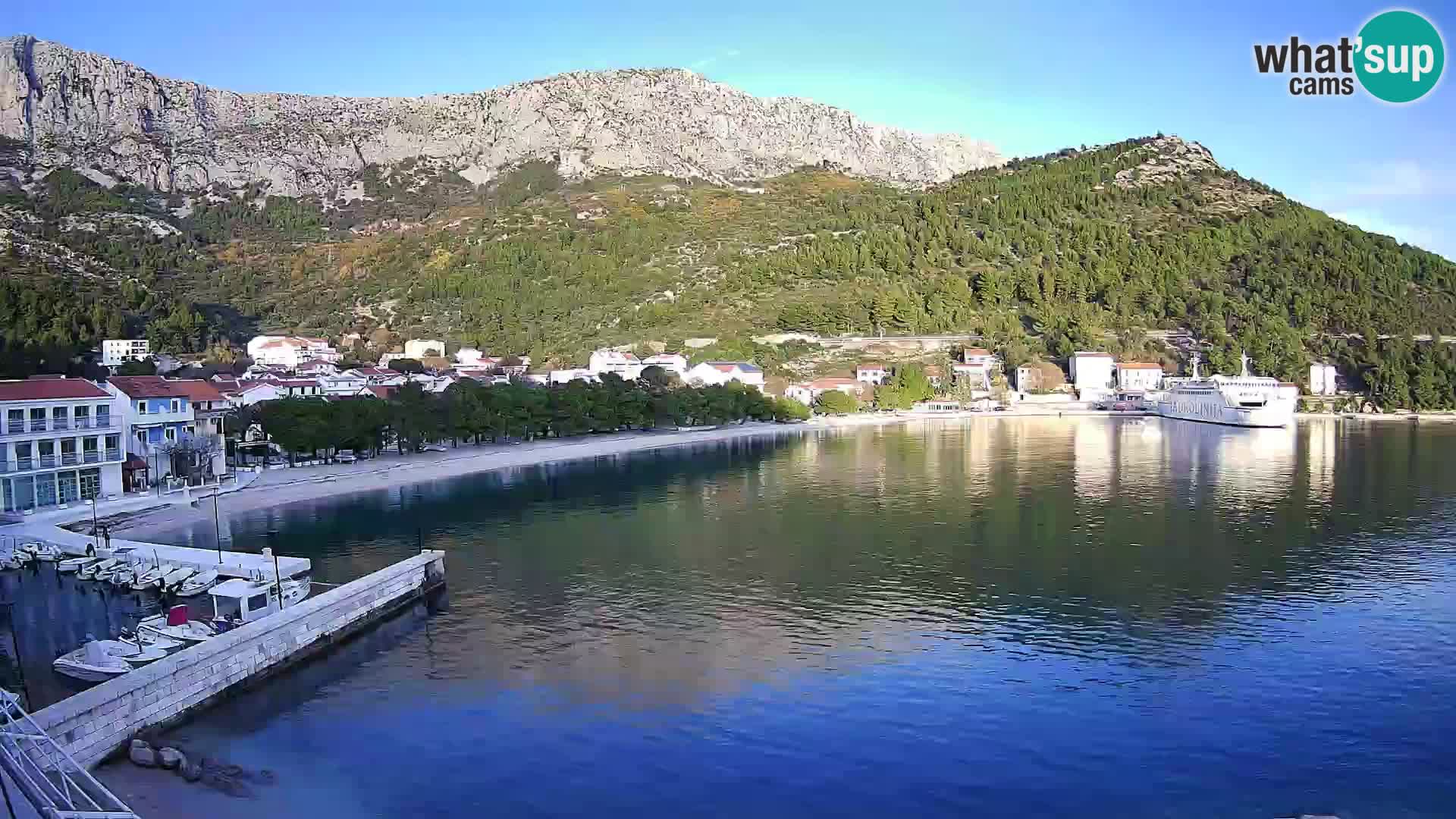 Live webcam Drvenik – Makarska – Dalmazia – Croazia
