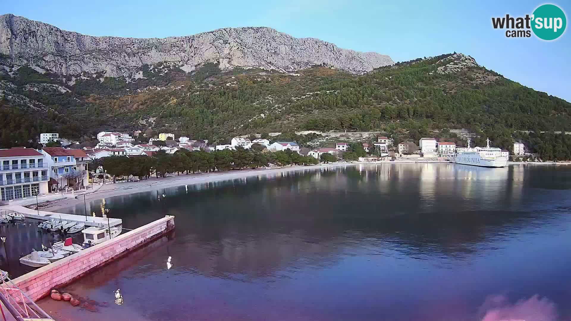 Live webcam Drvenik – Makarska – Dalmazia – Croazia