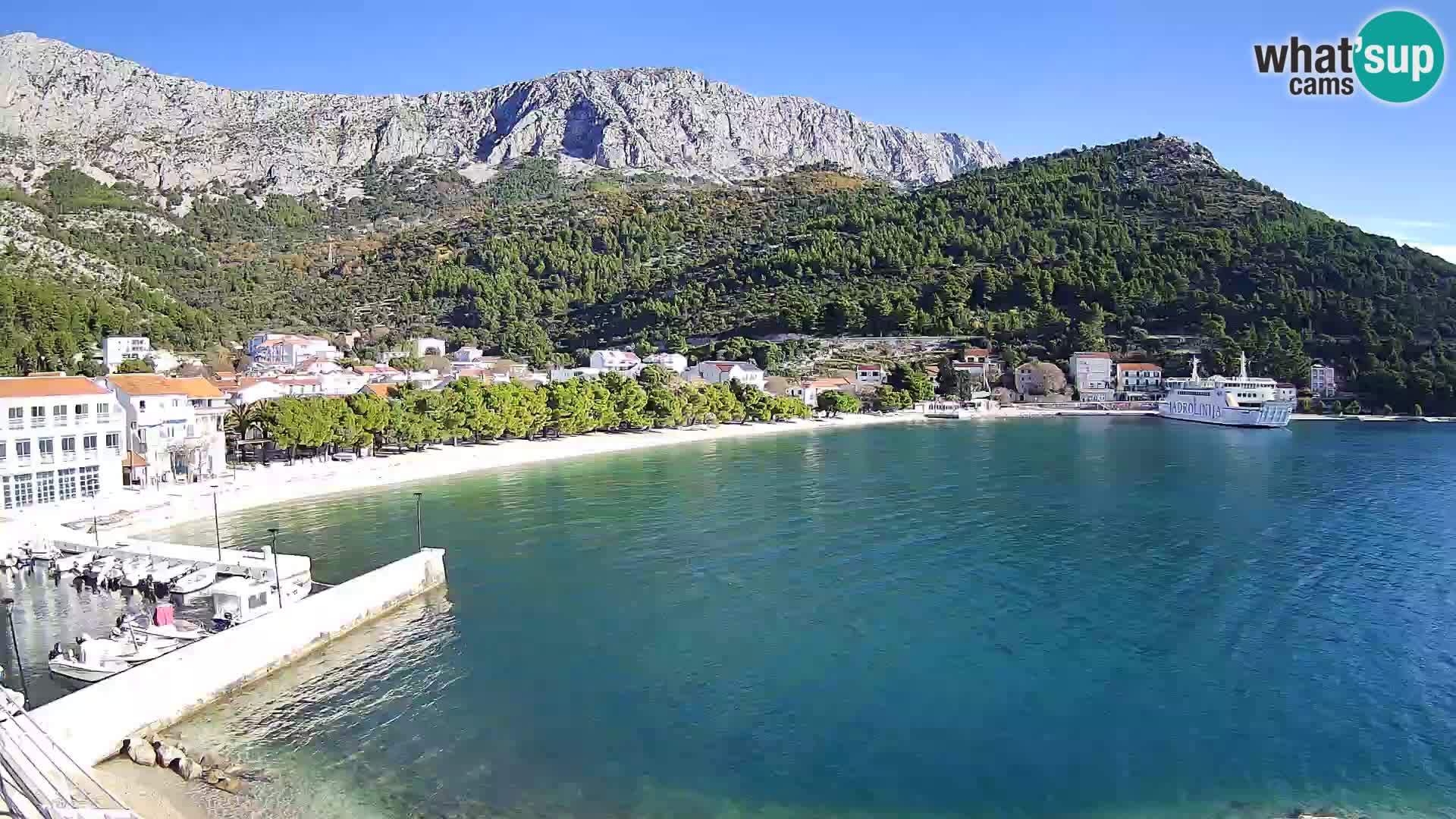 Webcam en direct Drvenik – Makarska – Dalmatie – Croatie