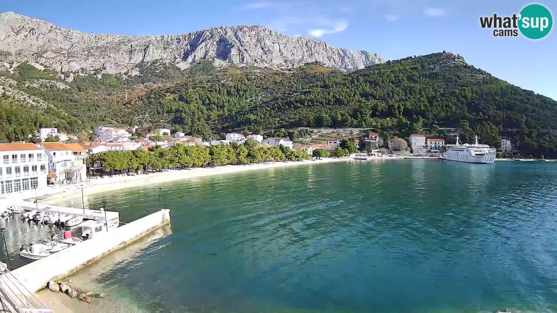 Live webcam Drvenik – Makarska – Dalmazia – Croazia