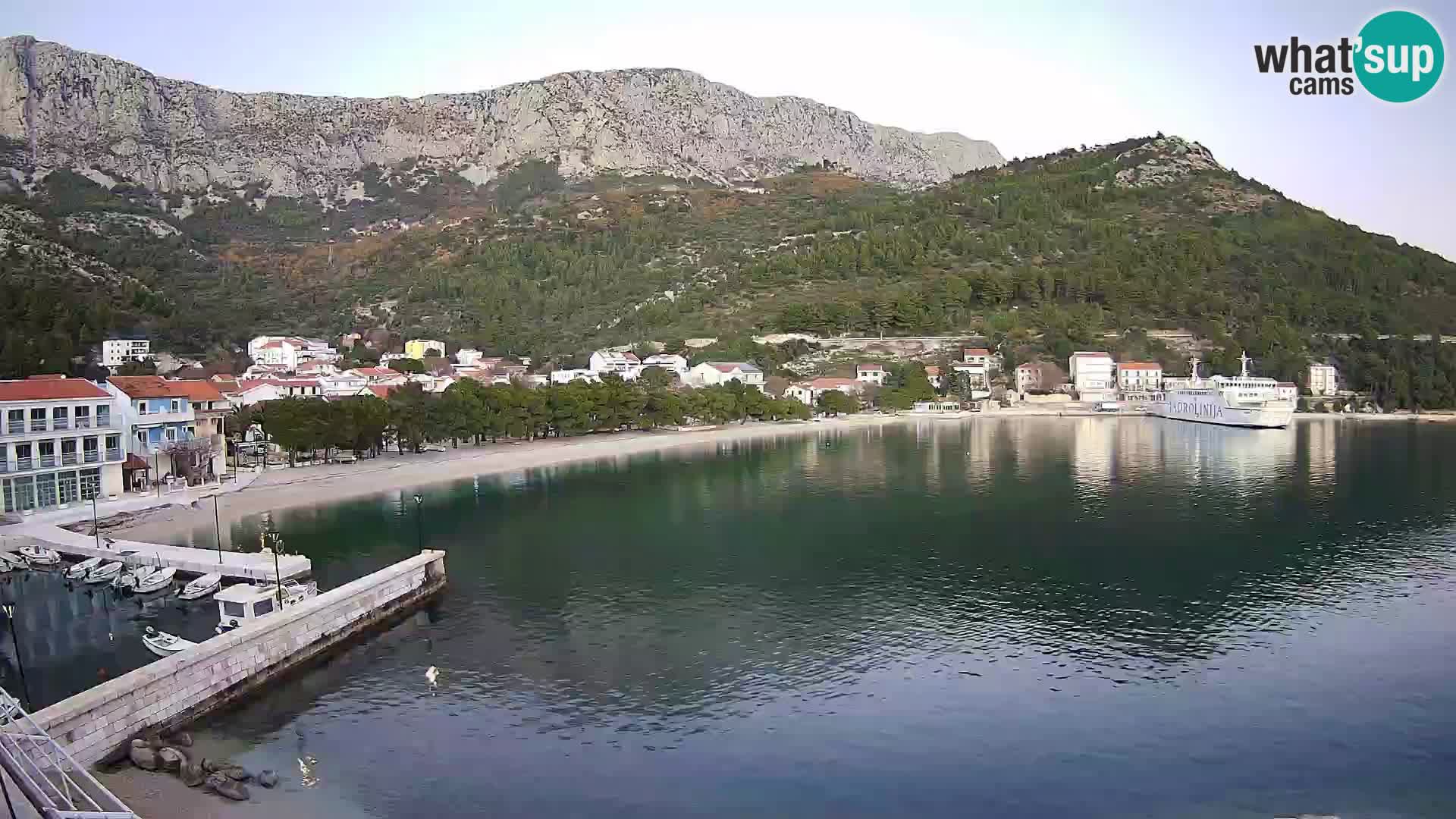 Live webcam Drvenik – Makarska – Dalmazia – Croazia
