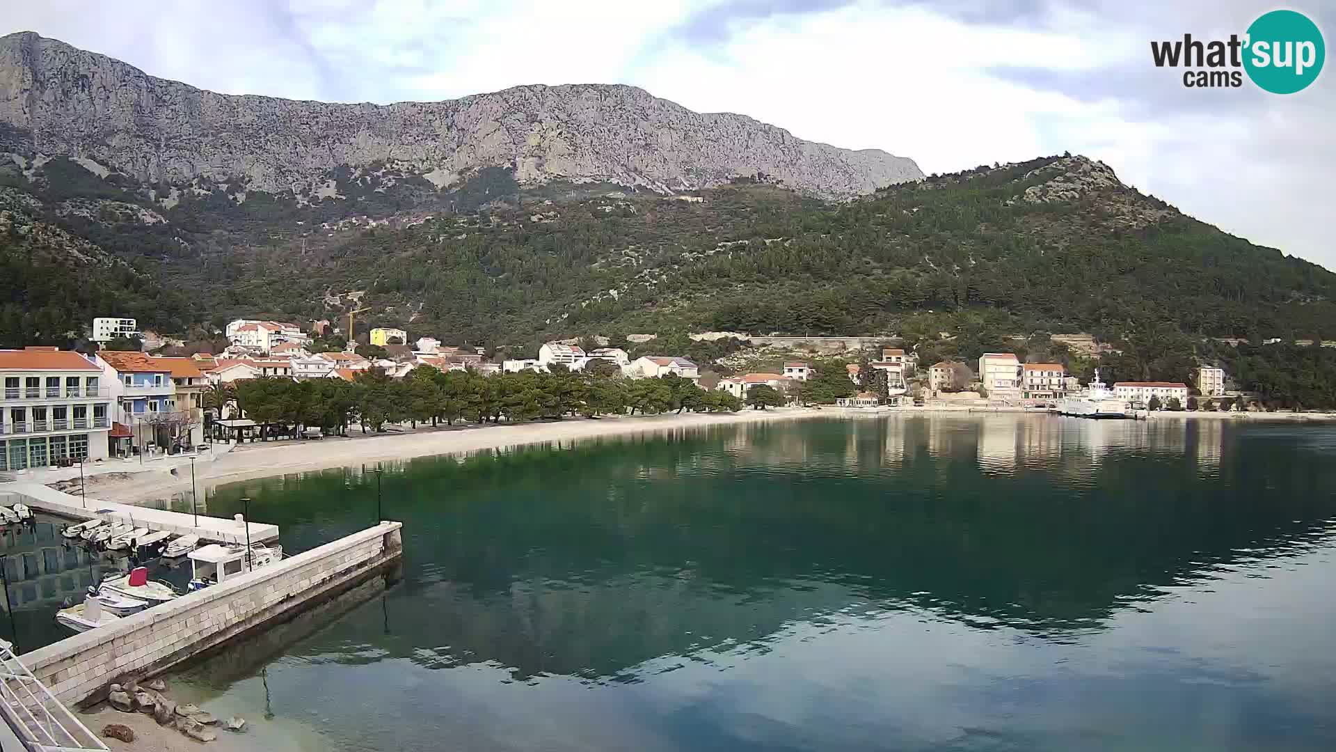 Spletna kamera v živo Drvenik – Makarska – Dalmacija – Hrvaška