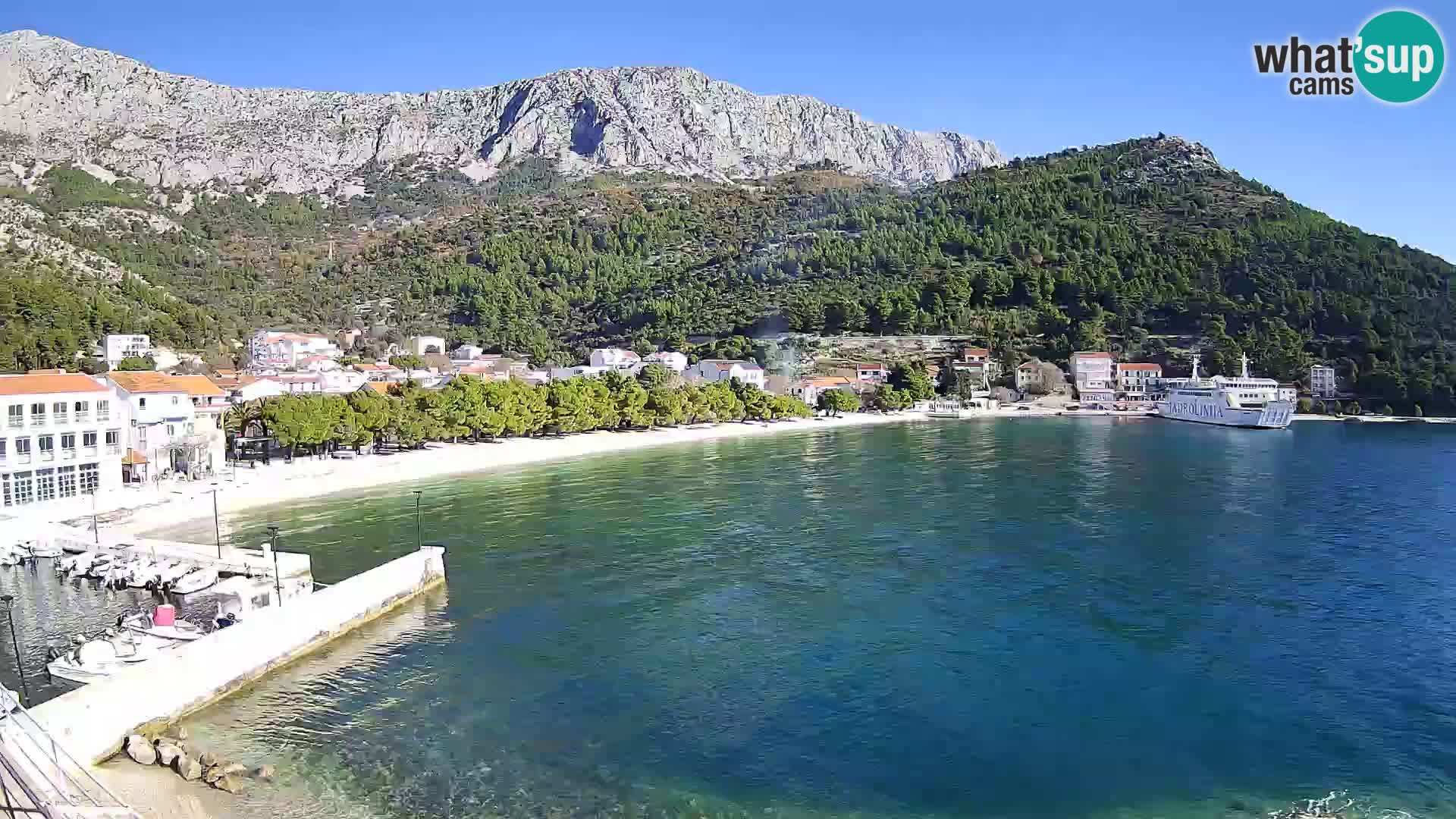 Live webcam Drvenik – Makarska – Dalmazia – Croazia