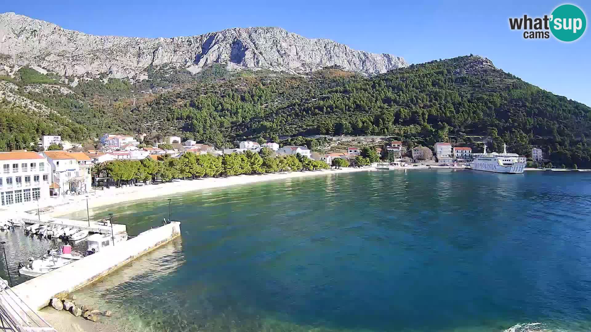 Live webcam Drvenik – Makarska – Dalmazia – Croazia