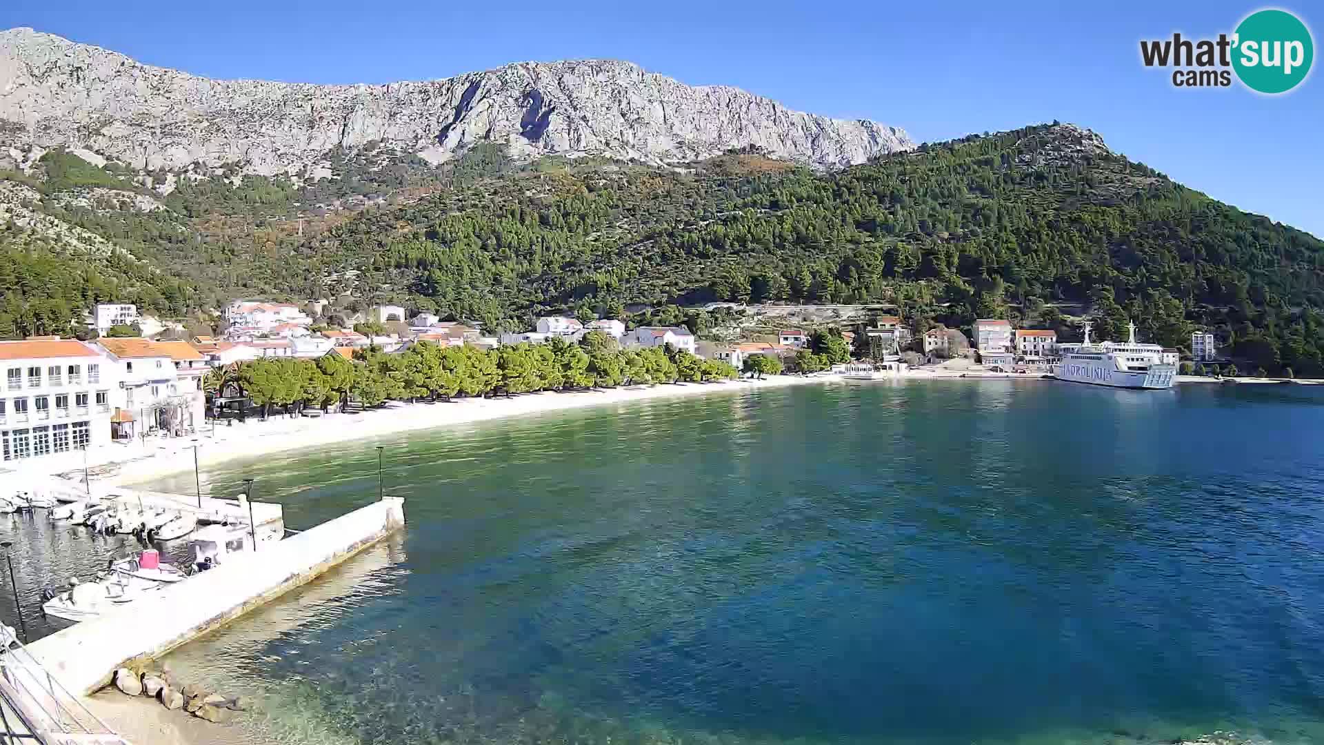 Webcam uživo Drvenik – Makarska – Dalmacija – Hrvatska