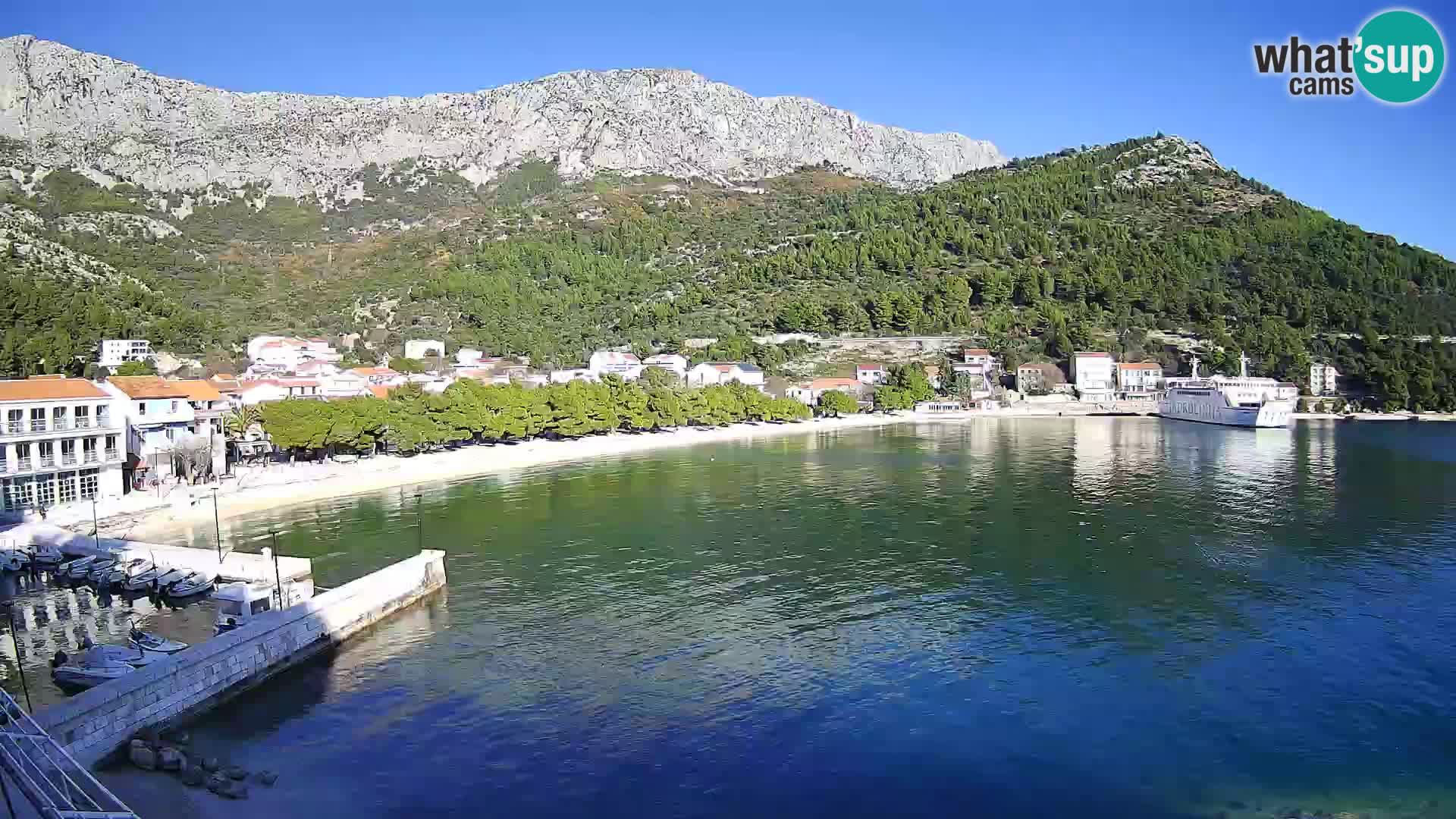 Live webcam Drvenik – Makarska – Dalmazia – Croazia