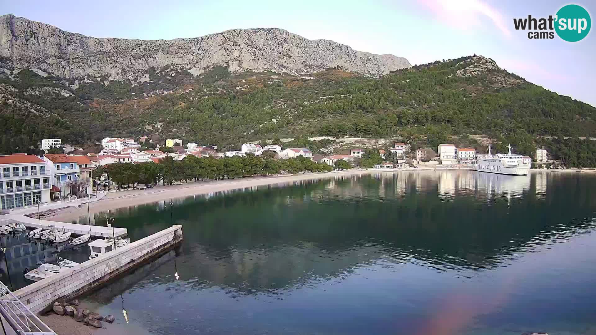 Live webcam Drvenik – Makarska – Dalmazia – Croazia