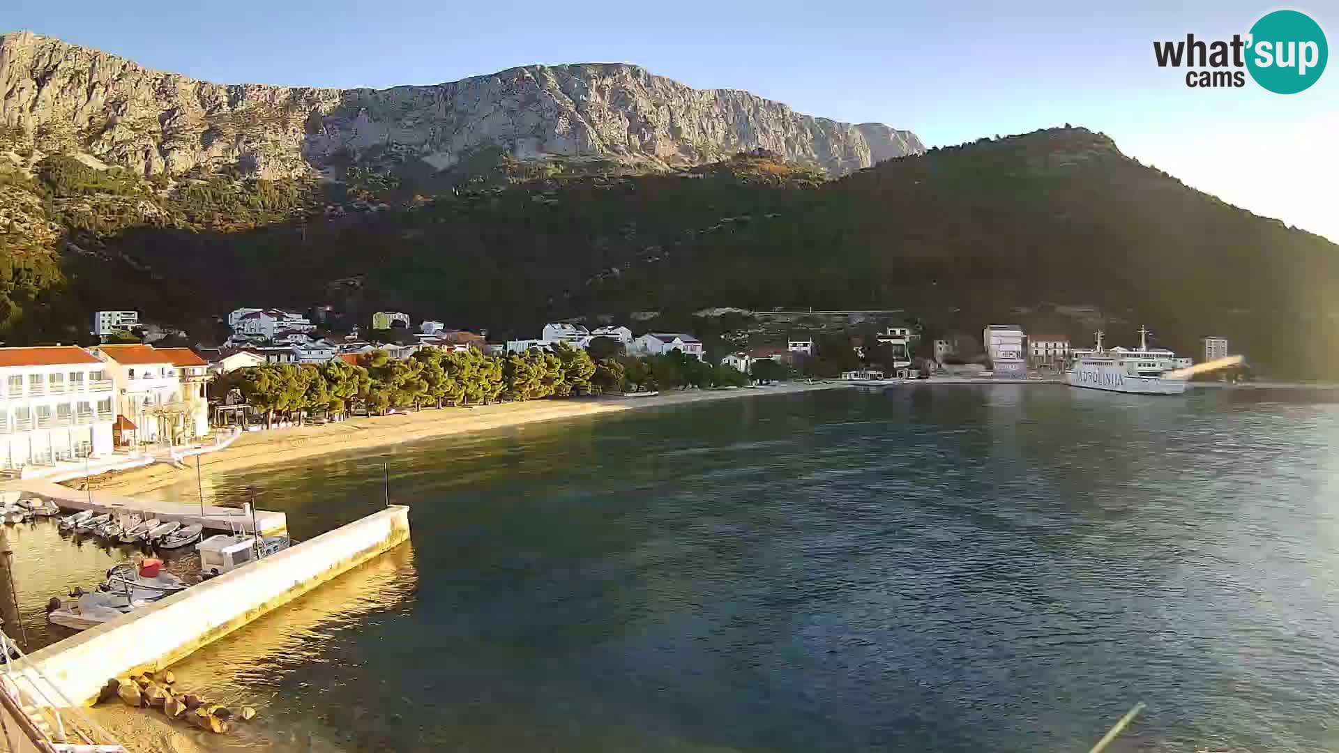 Live webcam Drvenik – Makarska – Dalmazia – Croazia