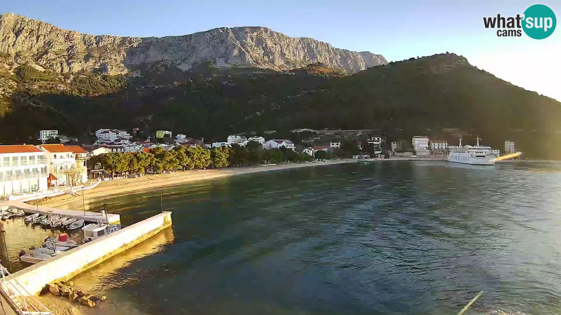 Spletna kamera v živo Drvenik – Makarska – Dalmacija – Hrvaška