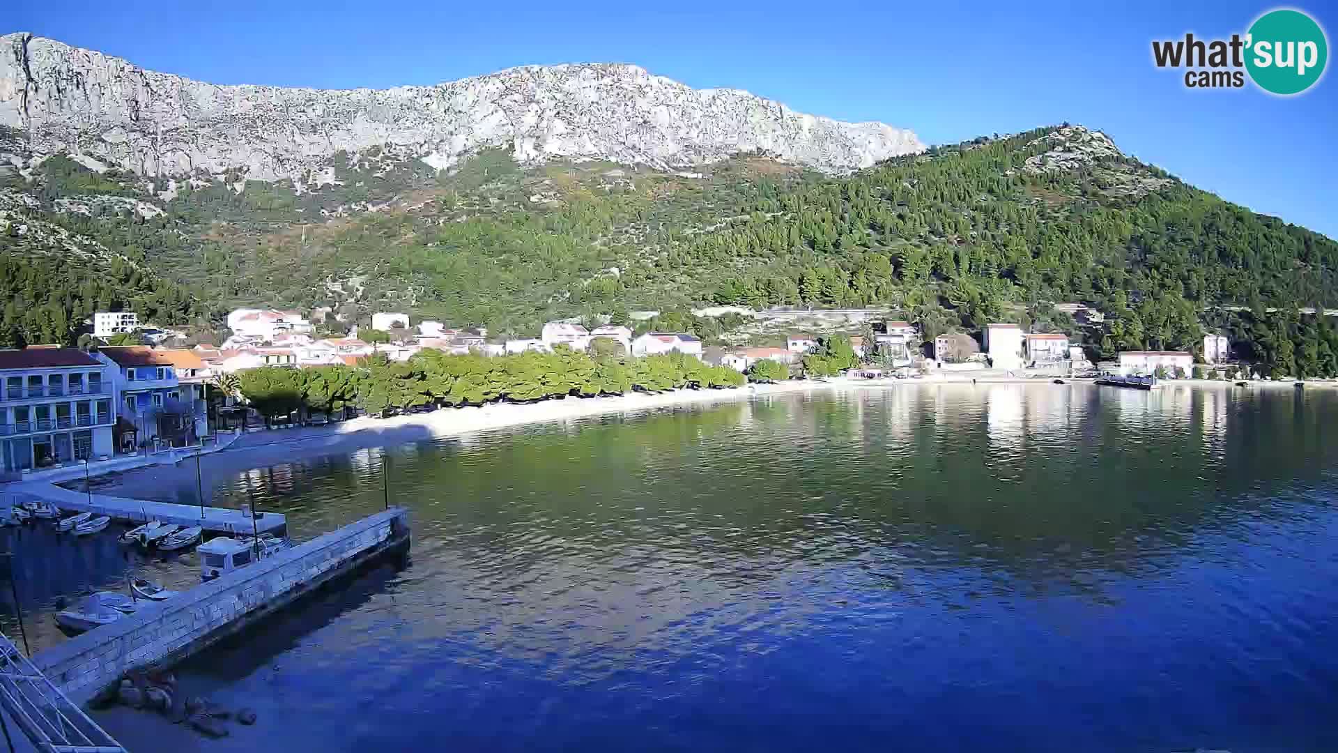 Spletna kamera v živo Drvenik – Makarska – Dalmacija – Hrvaška