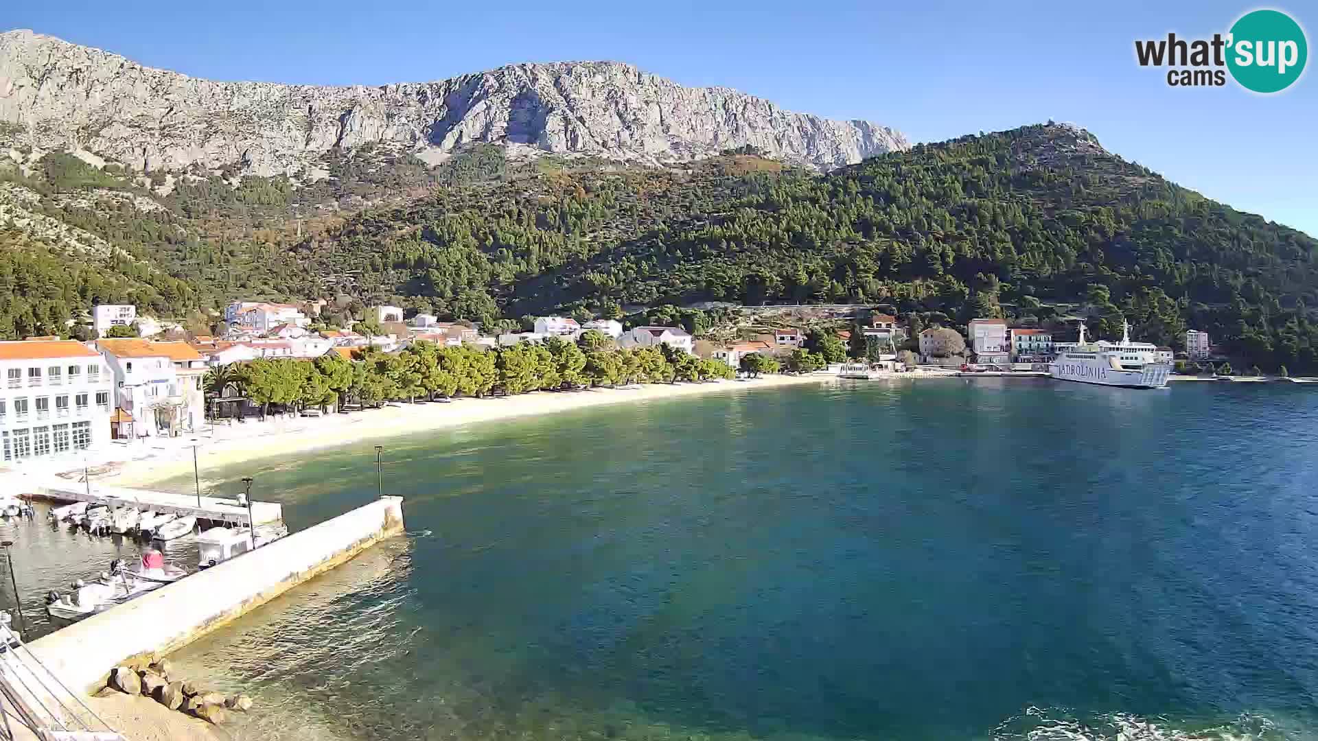 Live webcam Drvenik – Makarska – Dalmazia – Croazia