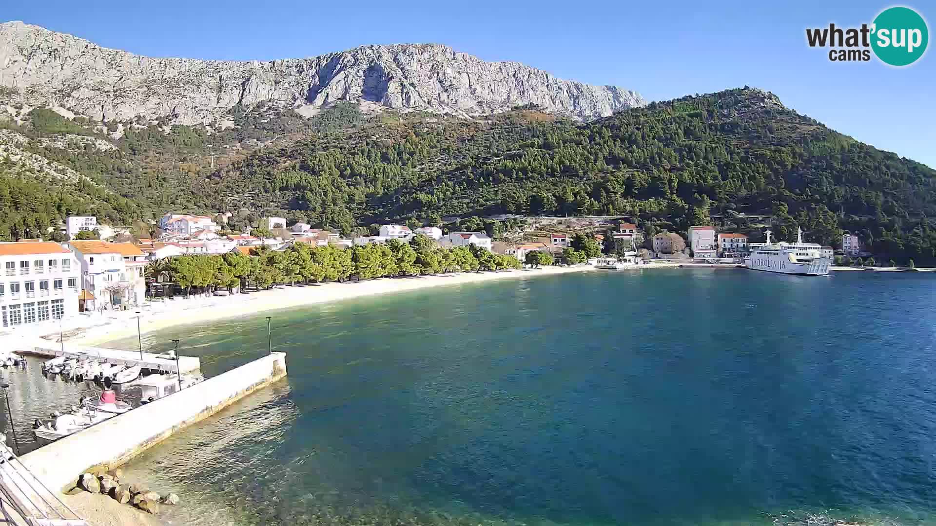 Webcam uživo Drvenik – Makarska – Dalmacija – Hrvatska