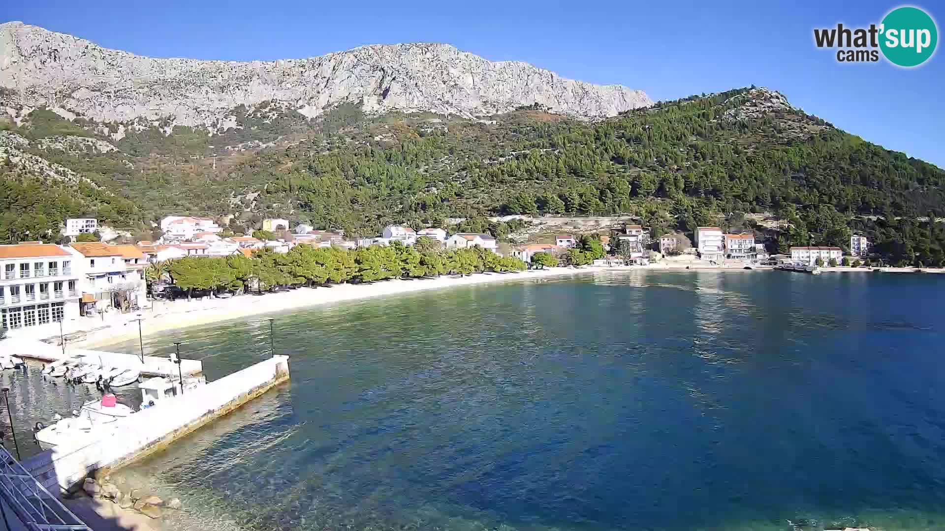 Spletna kamera v živo Drvenik – Makarska – Dalmacija – Hrvaška