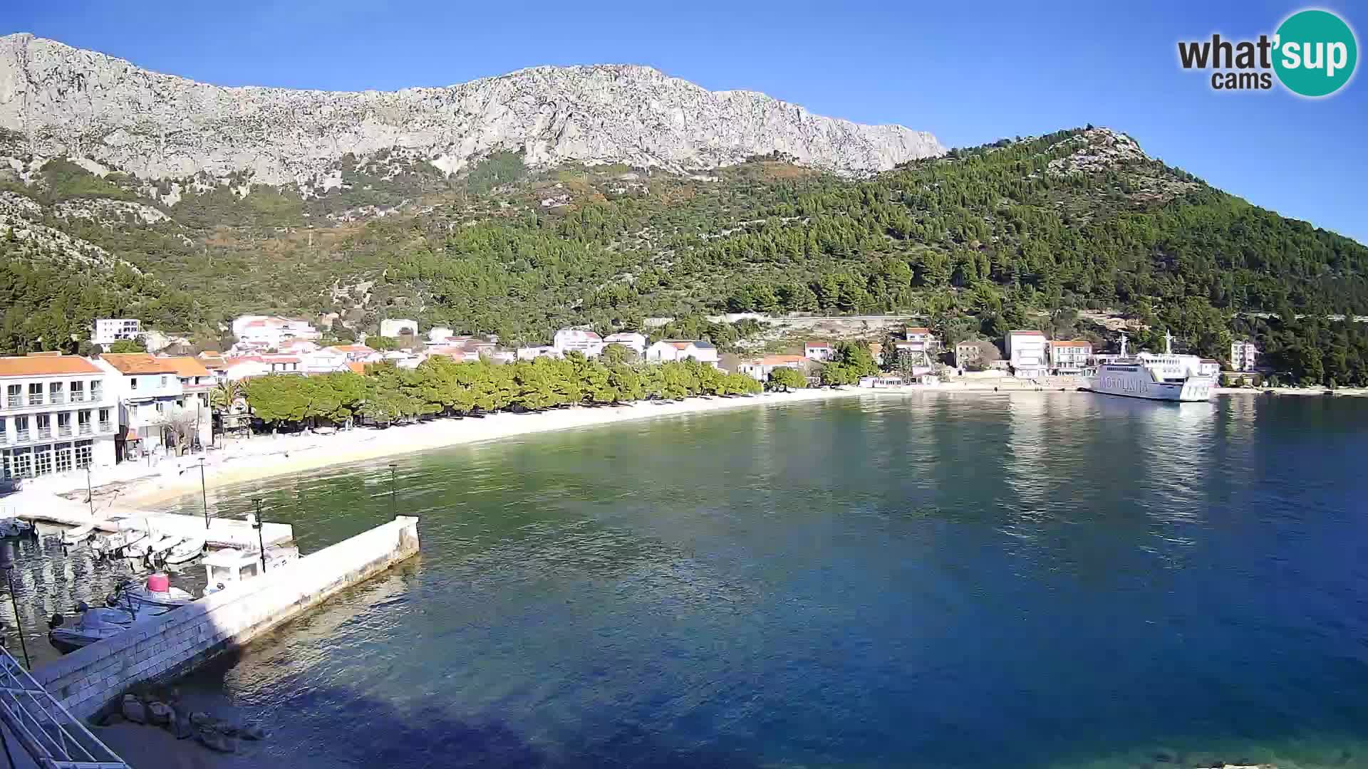 Webcam uživo Drvenik – Makarska – Dalmacija – Hrvatska