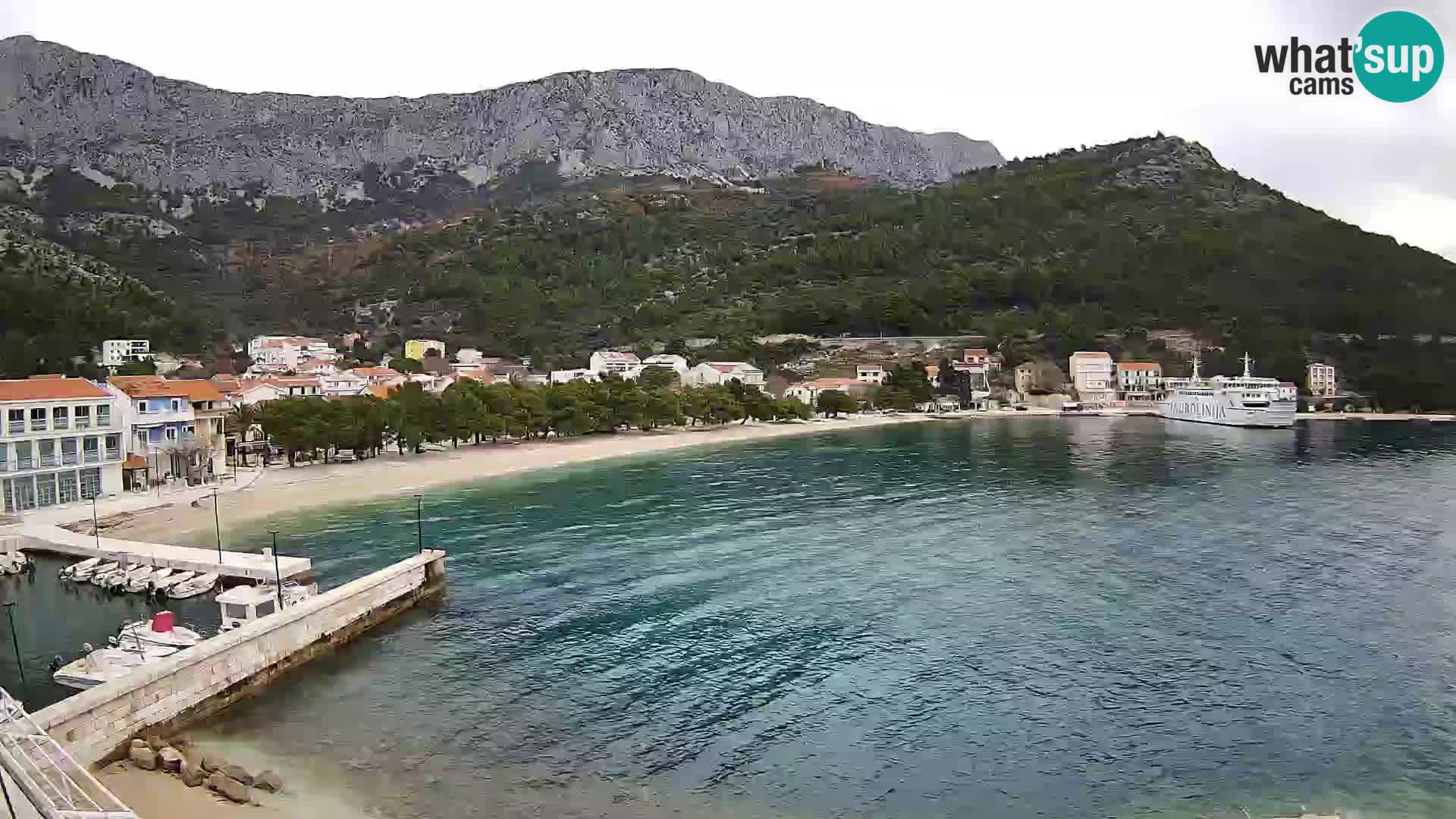 Live webcam Drvenik – Makarska – Dalmazia – Croazia