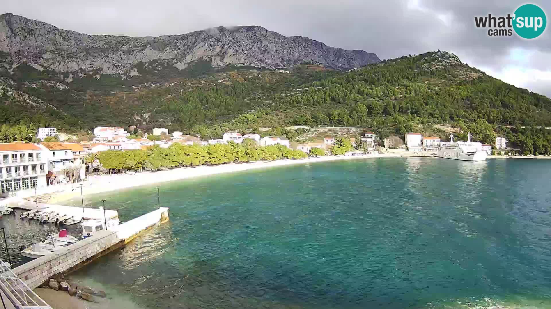 Spletna kamera v živo Drvenik – Makarska – Dalmacija – Hrvaška