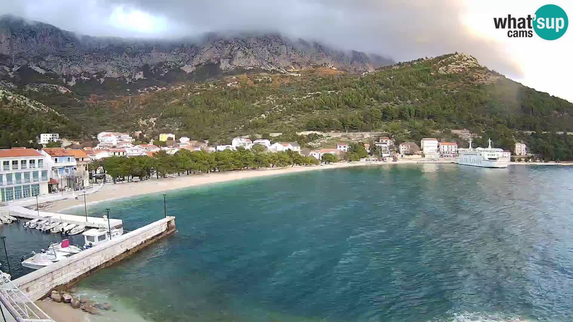 Live webcam Drvenik – Makarska – Dalmazia – Croazia