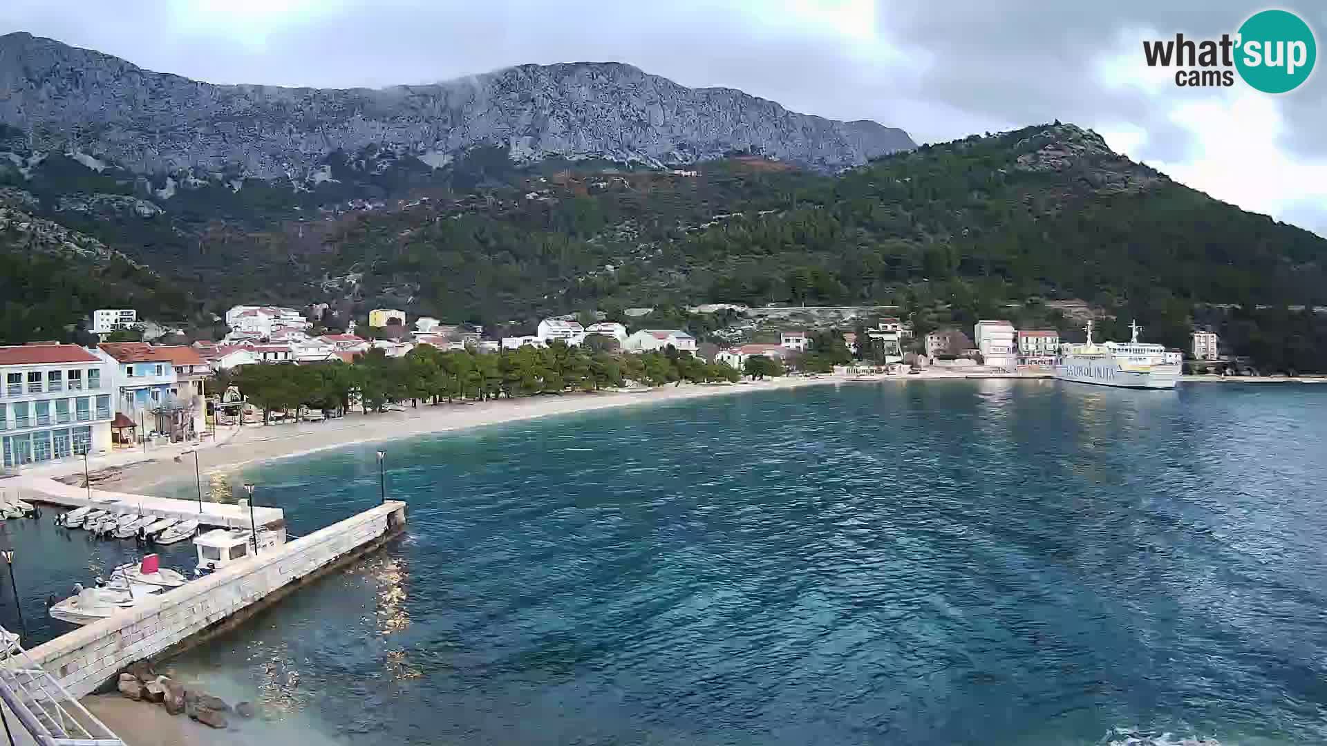 Live webcam Drvenik – Makarska – Dalmazia – Croazia
