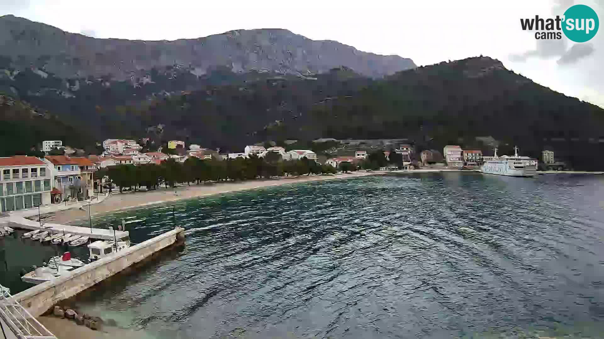 Spletna kamera v živo Drvenik – Makarska – Dalmacija – Hrvaška