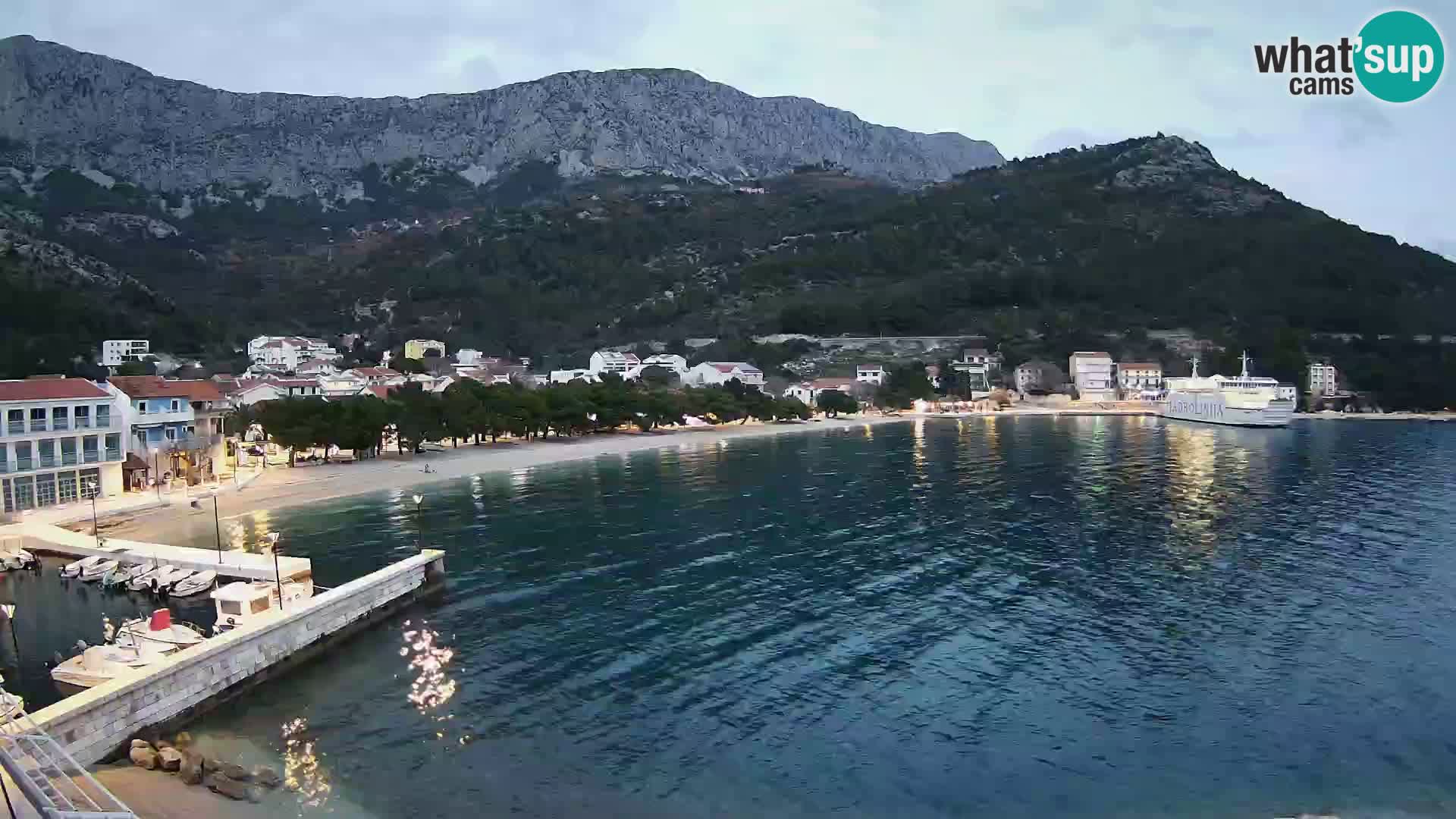 Live webcam Drvenik – Makarska – Dalmazia – Croazia