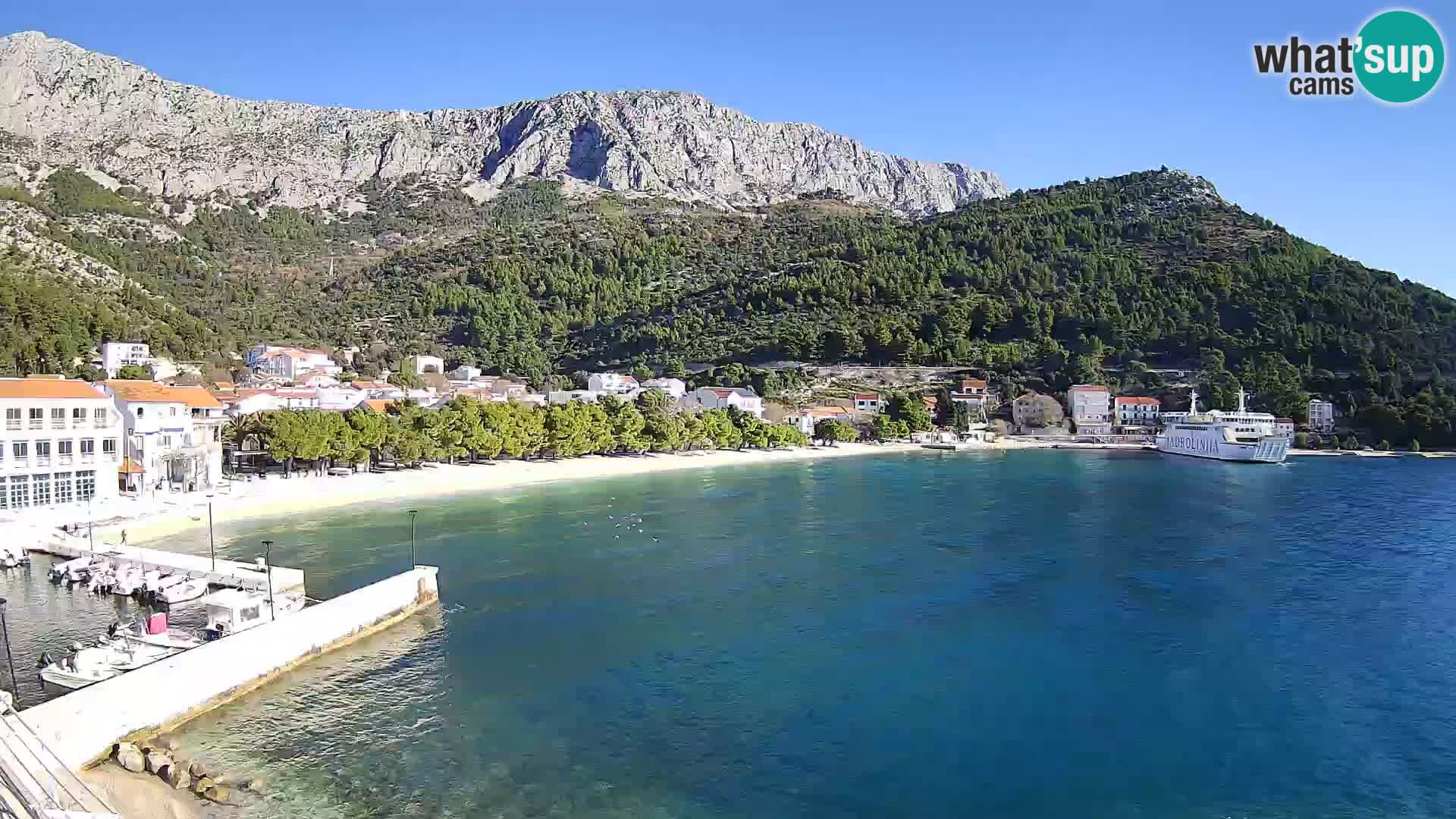Live webcam Drvenik – Makarska – Dalmazia – Croazia
