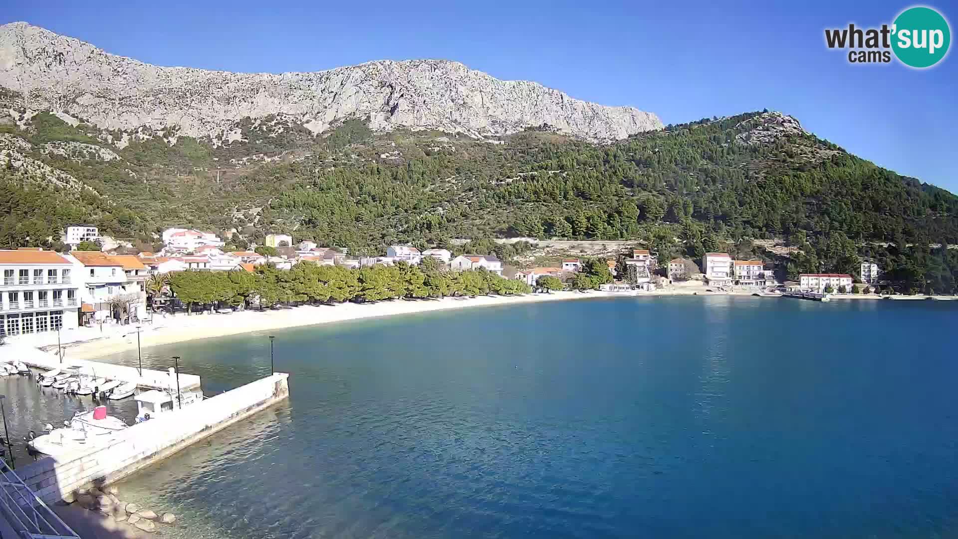 Spletna kamera v živo Drvenik – Makarska – Dalmacija – Hrvaška