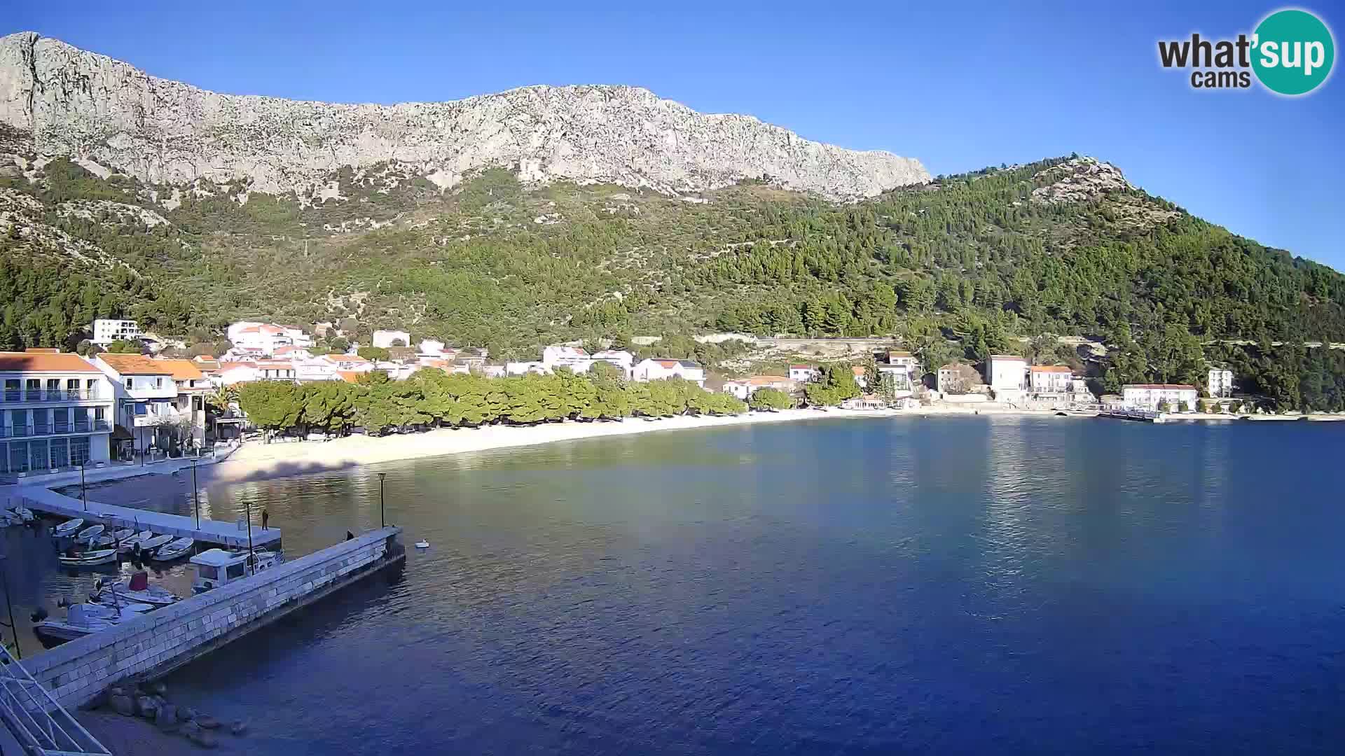 Spletna kamera v živo Drvenik – Makarska – Dalmacija – Hrvaška