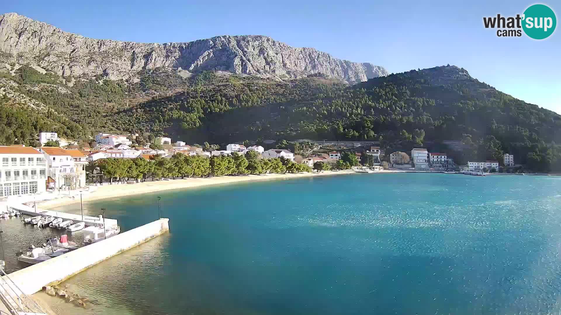 Spletna kamera v živo Drvenik – Makarska – Dalmacija – Hrvaška