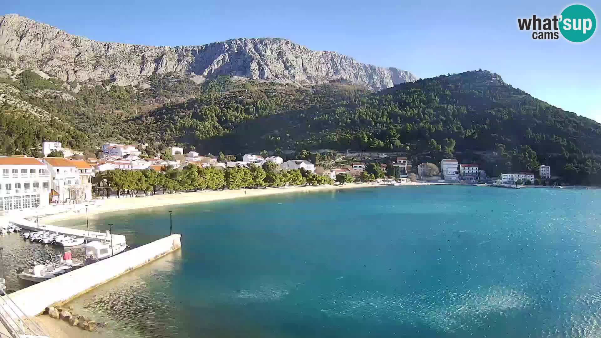 Spletna kamera v živo Drvenik – Makarska – Dalmacija – Hrvaška