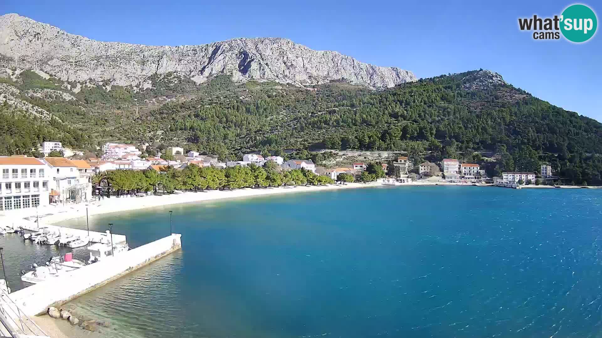 Spletna kamera v živo Drvenik – Makarska – Dalmacija – Hrvaška
