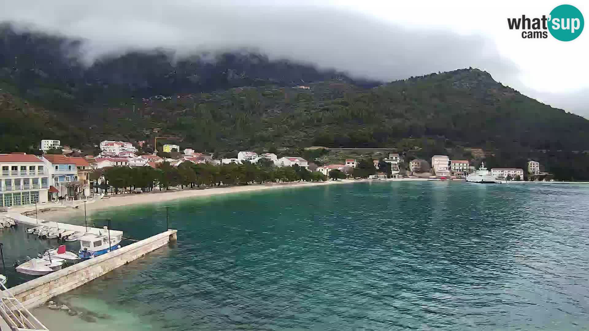Spletna kamera v živo Drvenik – Makarska – Dalmacija – Hrvaška