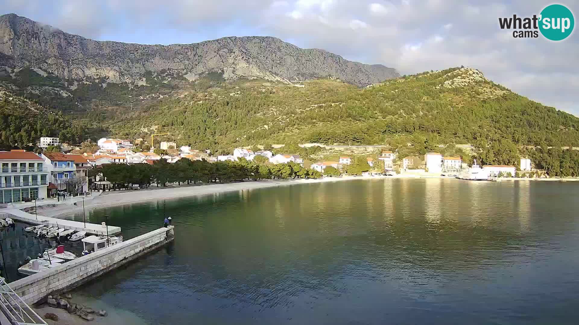 Spletna kamera v živo Drvenik – Makarska – Dalmacija – Hrvaška