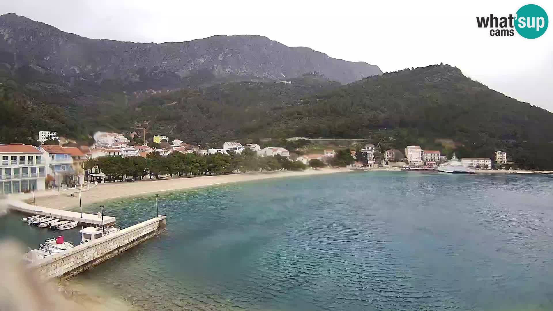 Spletna kamera v živo Drvenik – Makarska – Dalmacija – Hrvaška