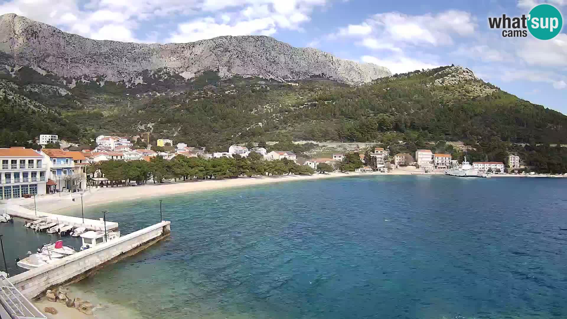 Spletna kamera v živo Drvenik – Makarska – Dalmacija – Hrvaška