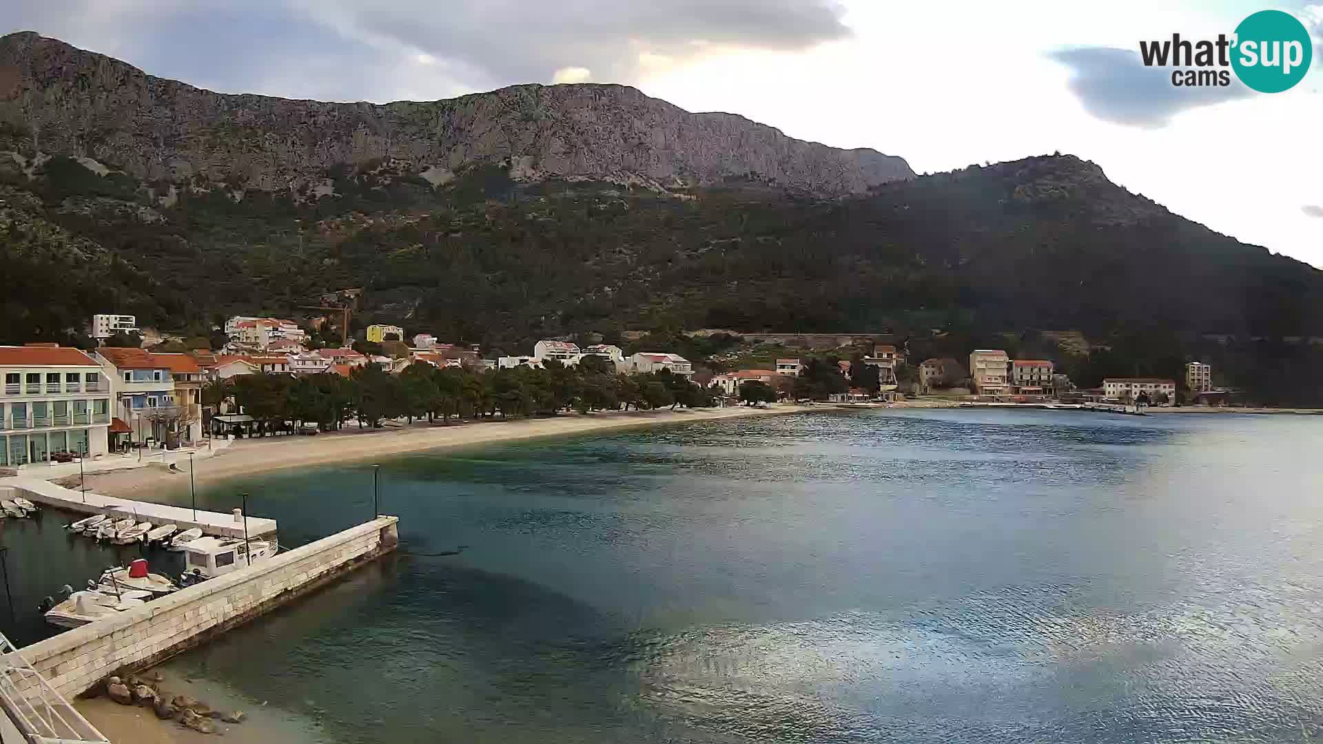 Spletna kamera v živo Drvenik – Makarska – Dalmacija – Hrvaška