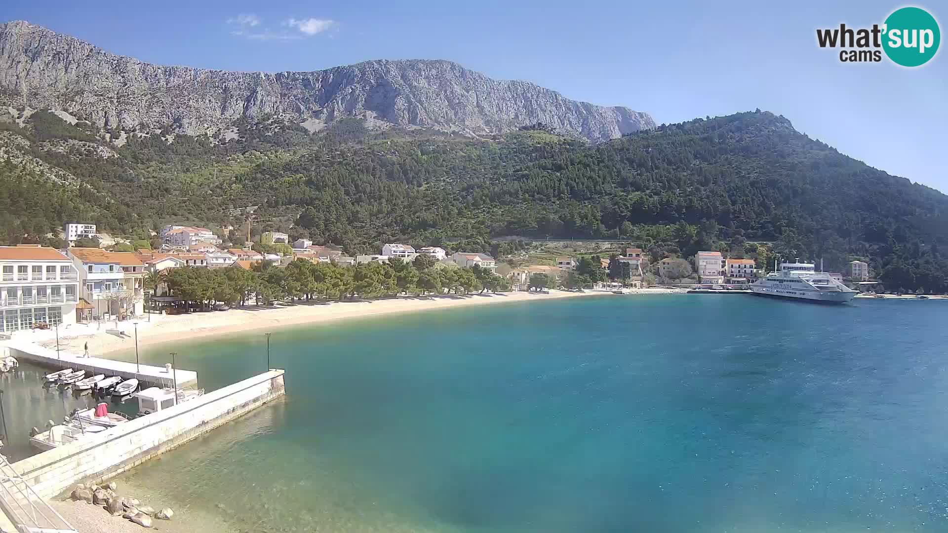 Webcam en direct Drvenik – Makarska – Dalmatie – Croatie