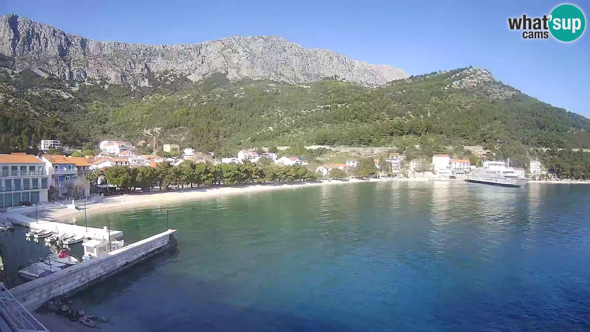 Live webcam Drvenik – Makarska – Dalmazia – Croazia
