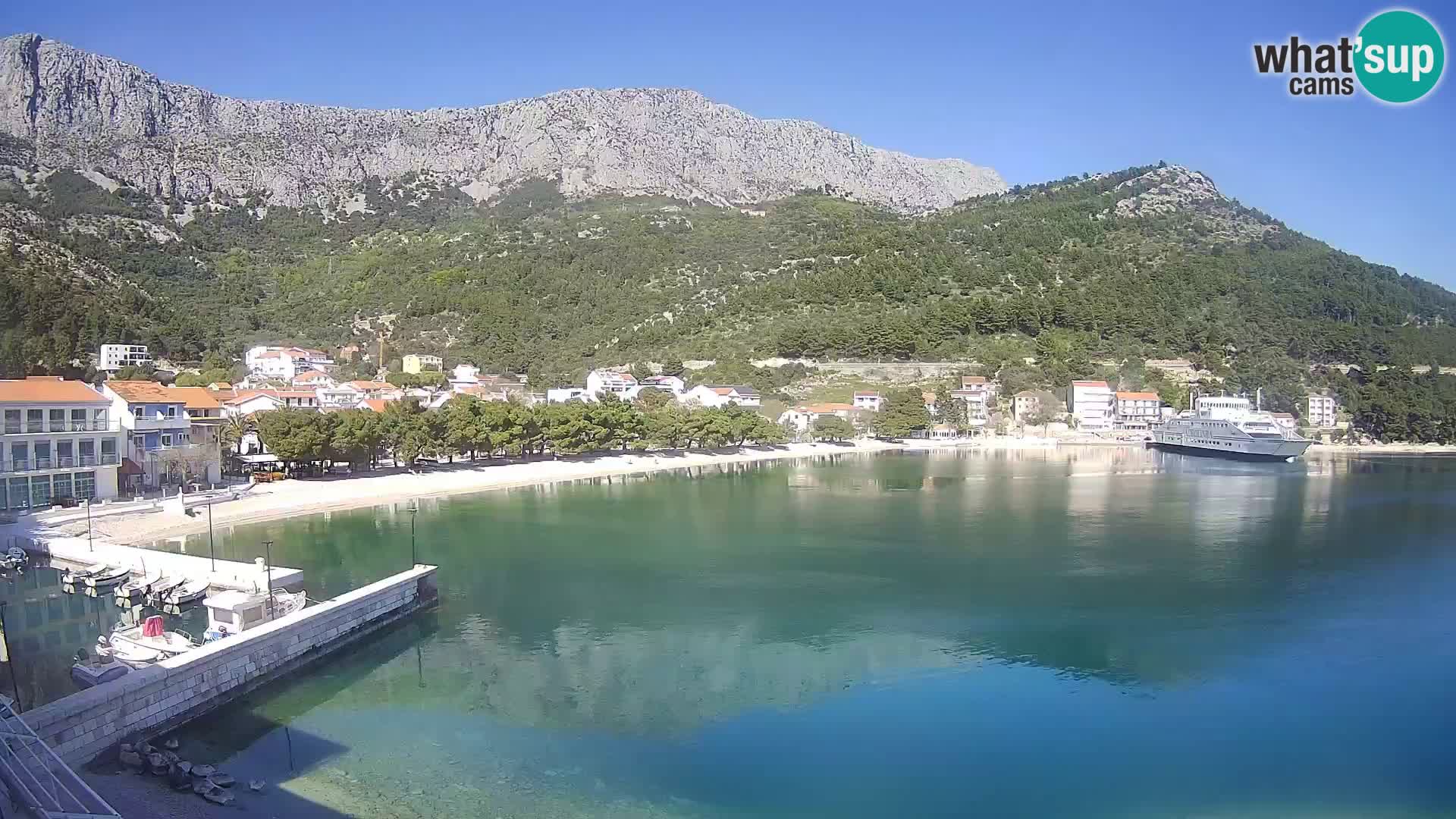 Live webcam Drvenik – Makarska – Dalmazia – Croazia