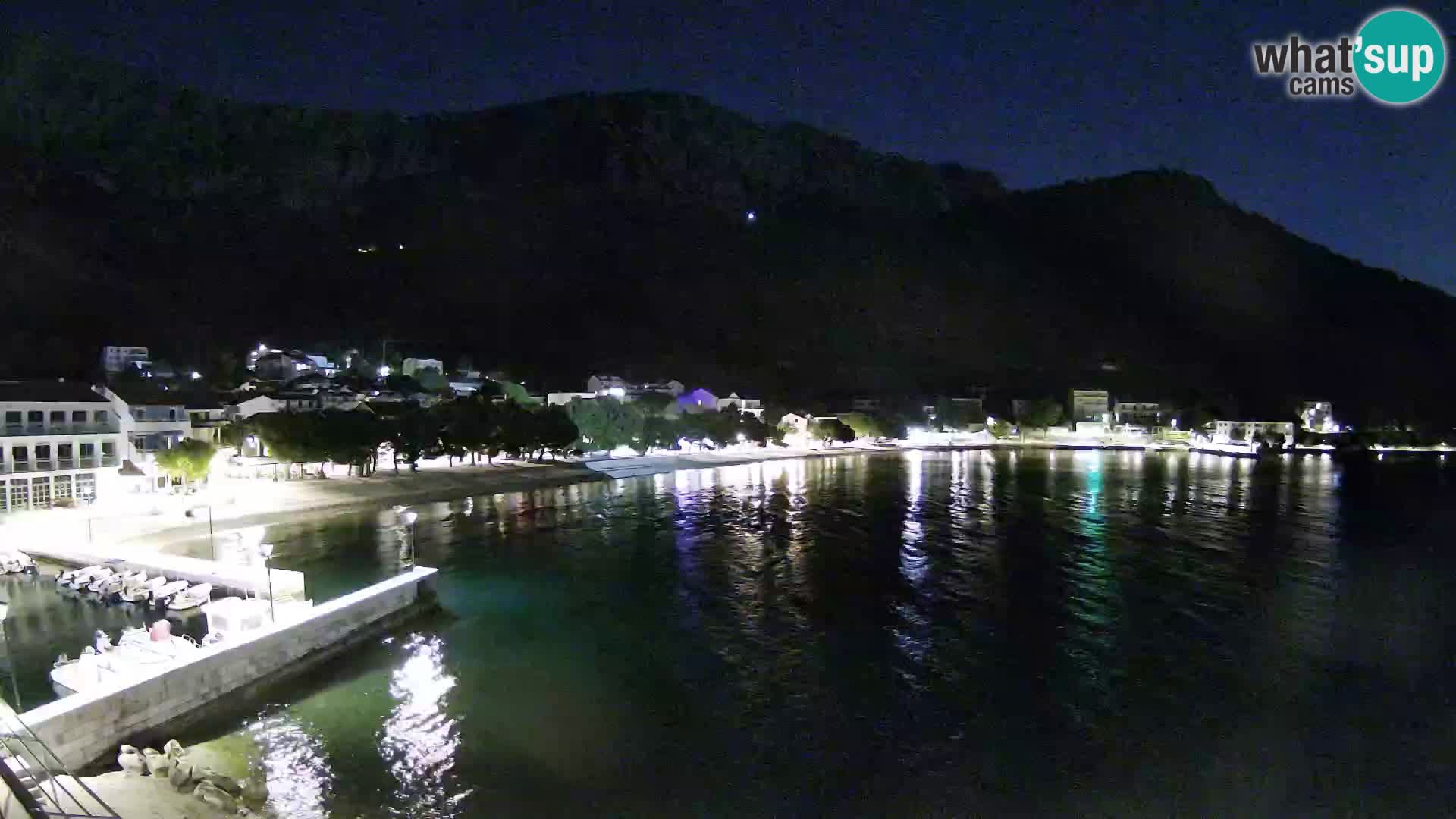 Spletna kamera v živo Drvenik – Makarska – Dalmacija – Hrvaška