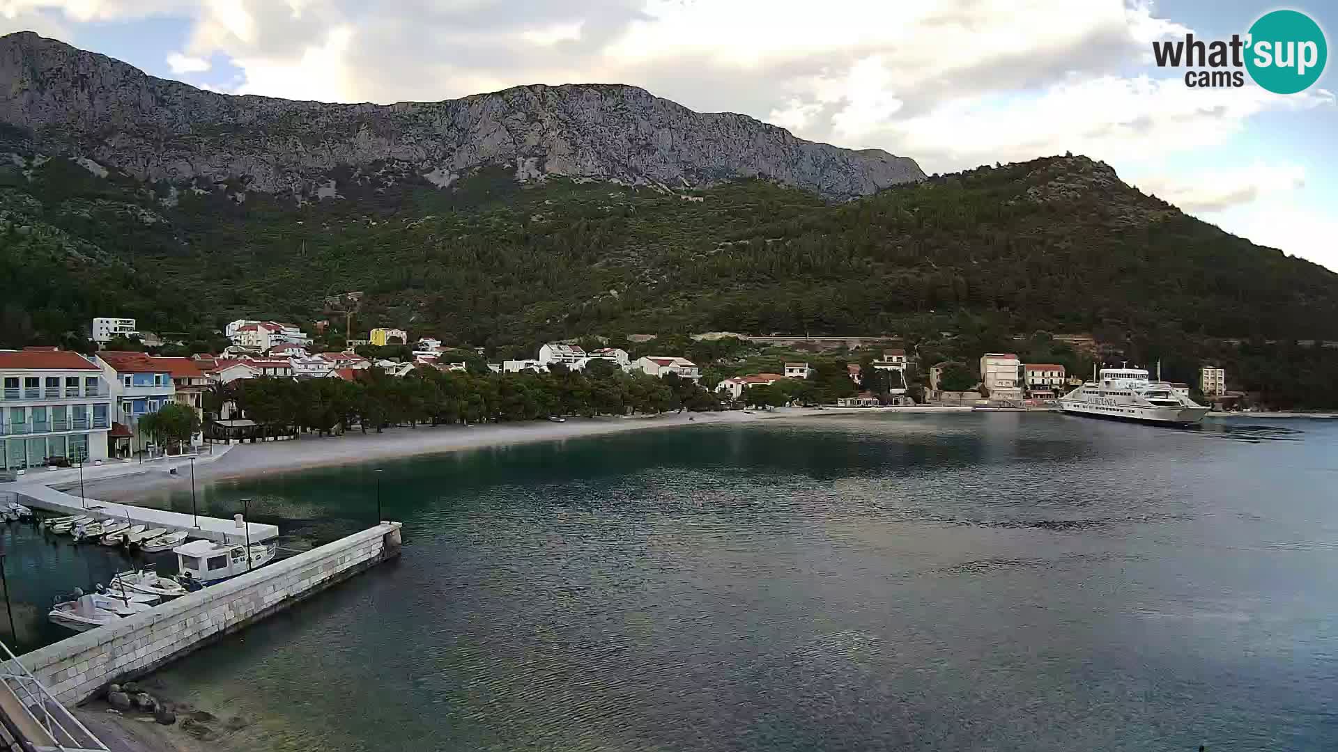 Live webcam Drvenik – Makarska – Dalmazia – Croazia